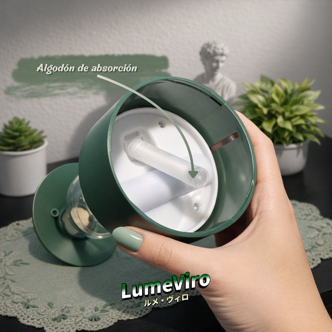 Humidificador Lámpara Retro